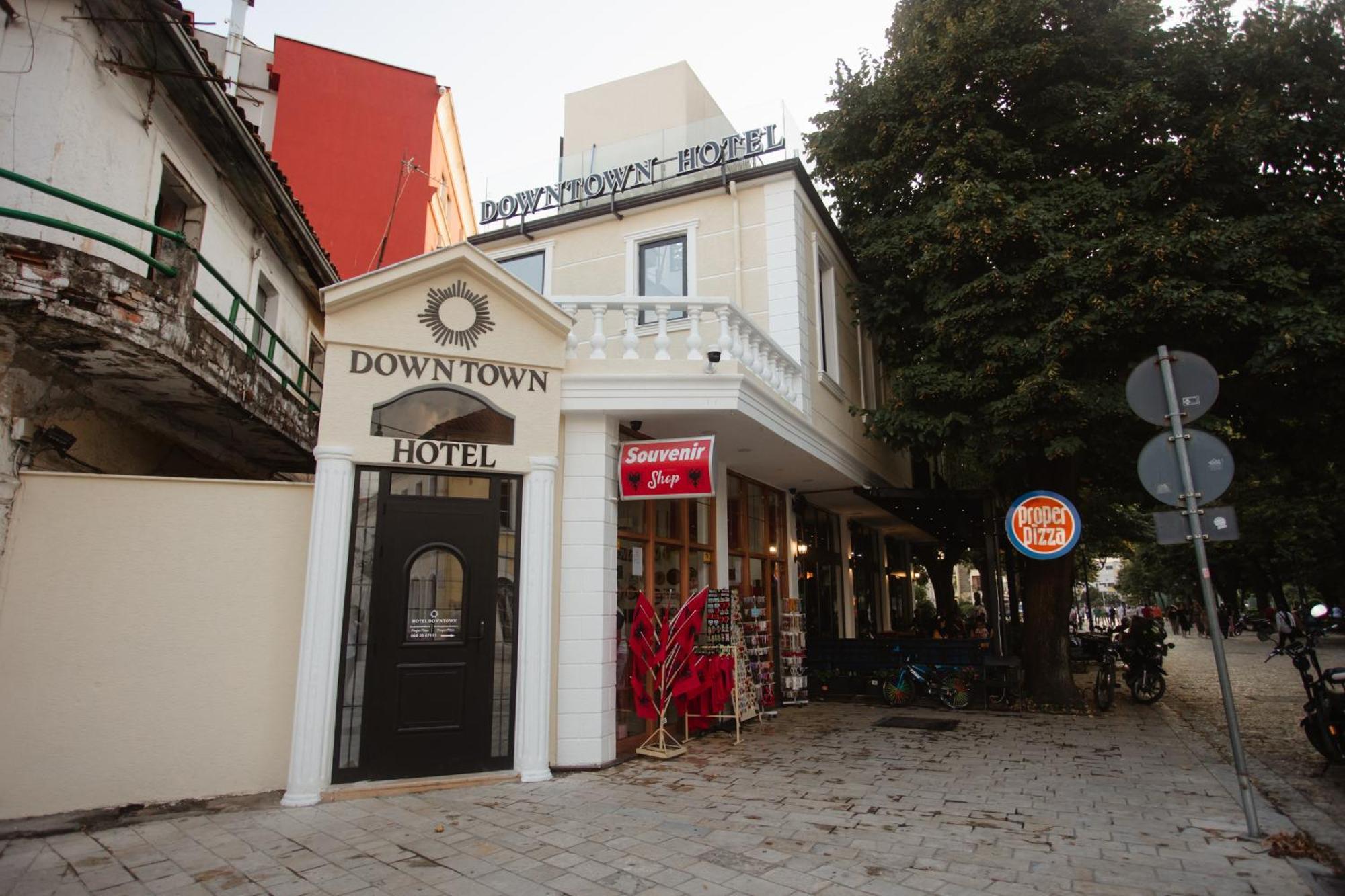 Downtown Hotel Shkodër Eksteriør billede